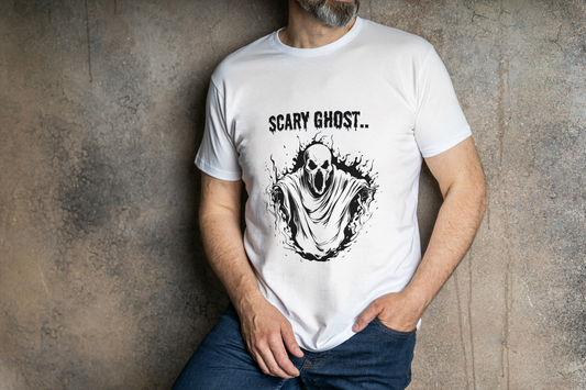 Ghost Mode On Classic Round Neck T-Shirt